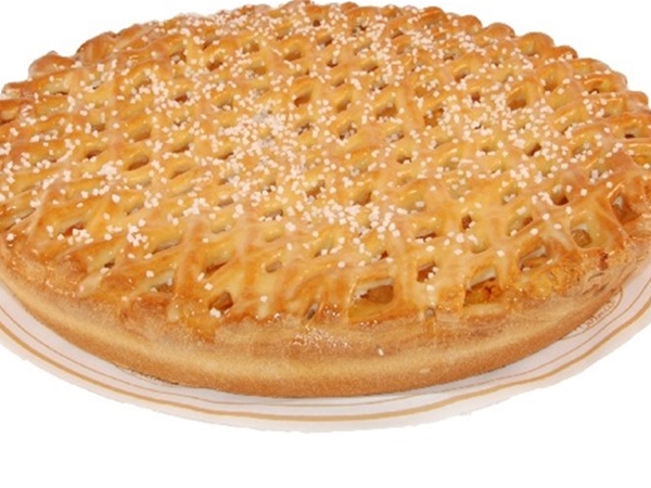 Abrikoos raster vlaai groot