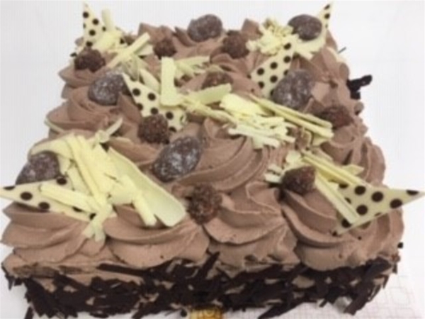 Chocolade taart 8 pers.